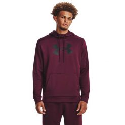 Bluza męska Under Armour Fleece Big Logo HD. Szare bluzy męskie Under Armour, l, bez wzorów, sportowe, bez ramiączek, bez kaptura. Za 189.99 zł.