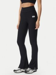 EA7 Emporio Armani Legginsy 7W001338 AF15721 UC001 Czarny Slim Fit. Czarne legginsy damskie EA7 Emporio Armani, bez wzorów, z syntetyku. Za 359.99 zł.