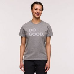 W'S Do Good T-Shirt, Heather Grey, M. Brązowe t-shirty damskie Under Armour, m, bez wzorów, bez kołnierzyka, bez ramiączek. Za 166.03 zł.