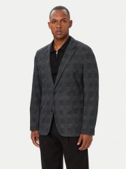 HUGO Marynarka Anton263X-H 50565382 Szary ciemny Extra Slim Fit. Szare garnitury męskie Hugo, m, bez wzorów, z syntetyku, biznesowe. Za 1,449.00 zł.