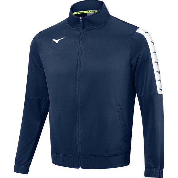 Kurtka Mizuno Nara Track. Niebieskie kurtki męskie Mizuno, m, bez wzorów, z tkaniny, eleganckie, bez kaptura. Za 194.25 zł.