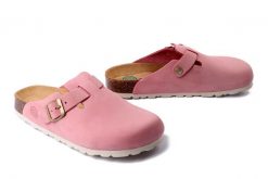 DR. BRINKMANN 600131-42 rosa, klapki damskie. Czerwone klapki damskie Dr. Brinkmann, bez wzorów, ze skóry, bez obcasa, bez zapięcia. Za 263.42 zł.