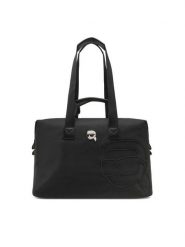 KARL LAGERFELD Torebka A1W30228 Czarny. Czarne shopperki damskie KARL LAGERFELD, bez wzorów, ze skóry, bez dodatków. Za 719.99 zł.
