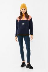 Bluza damska Viking Lakeside Bamboo Lady. Niebieskie bluzy damskie Viking, l, bez wzorów, z materiału, bez ramiączek, bez kaptura. Za 197.94 zł.