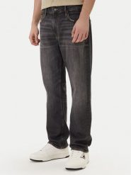 Guess Jeans Jeansy M6RA1B D5LW6 Szary Straight Leg. Szare jeansy męskie Guess Jeans, z bawełny. Za 469.99 zł.