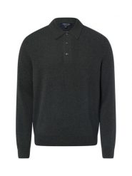 Andrew James sweter z czystego kaszmiru Mężczyźni Kaszmir (100%) zielony, M. Zielone swetry męskie Andrew James, m, bez wzorów, z kaszmiru, bez kołnierzyka, bez ramiączek. Za 849.95 zł.