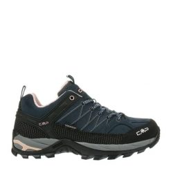 Buty trekkingowe damskie CMP RIGEL LOW. Czarne obuwie trekkingowe damskie CMP, bez zapięcia. W wyprzedaży za 359.99 zł.