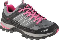 Buty trekkingowe damskie CMP CMP Rigel Low Wmn 3Q54456-103Q szary 38. Szare obuwie trekkingowe damskie CMP, bez zapięcia. Za 358.50 zł.