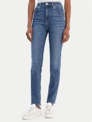 HUGO Jeansy Girall 1 50558698 Niebieski Skinny Fit. Niebieskie jeansy damskie Hugo, bez wzorów, z bawełny. Za 549.99 zł.