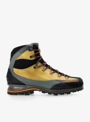 Buty trekkingowe męskie La Sportiva Trango Trk Leather GTX. Żółte trekkingi męskie La Sportiva, z gore-texu, przed kolano, bez zapięcia. Za 923.99 zł.