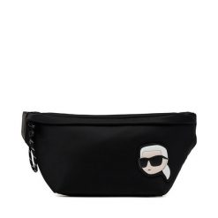 Saszetka nerka KARL LAGERFELD. Czarne saszetki i nerki męskie KARL LAGERFELD, bez wzorów. Za 419.99 zł.