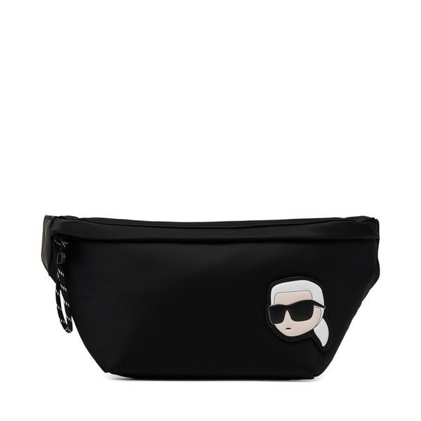 Saszetka nerka KARL LAGERFELD. Czarne saszetki i nerki męskie KARL LAGERFELD, bez wzorów. Za 419.99 zł.