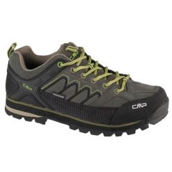 Buty trekkingowe męskie, Moon Low. Zielone buty zimowe męskie CMP, bez wzorów, bez obcasa, bez zapięcia. Za 449.99 zł.