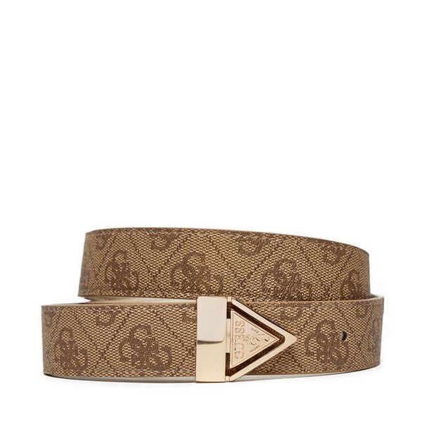 Pasek Damski Guess. Brązowe paski damskie Guess, z aplikacjami. Za 159.99 zł.