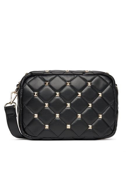 JENNY Torebka JNY-M-017-07 Czarny. Czarne listonoszki damskie Jenny, bez wzorów, ze skóry, bez dodatków. Za 75.99 zł.