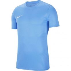 Koszulka Z Krótkim Rękawem Unisex Dla Dorosłych Dry Park VII. Niebieskie bluzki damskie Nike, bez wzorów, sportowe, bez kołnierzyka, bez ramiączek. Za 118.99 zł.