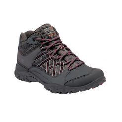 Damskie Buty Wodoodporne Edgepoint Mid. Czerwone obuwie trekkingowe damskie Regatta, bez zapięcia. Za 185.99 zł.
