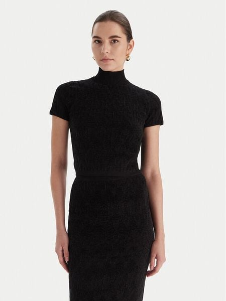 Marciano Guess Sweter 5BGR05 5661Z Czarny Regular Fit. Czarne swetry nierozpinane damskie Marciano Guess, xxl, z aplikacjami, z syntetyku, bez kołnierzyka, bez ramiączek. Za 519.99 zł.