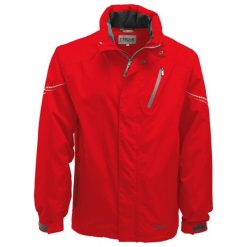Funkcjonalna kurtka Pro-X Elements Uni Wallis. Czerwone kurtki męskie PRO-X ELEMENTS, l, bez wzorów, z materiału, z kapturem. Za 454.00 zł.
