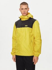 Helly Hansen Kurtka przeciwdeszczowa Vancouver Rain Jacket 53935 Żółty Regular Fit. Żółte kurtki sportowe męskie Helly Hansen, l, bez wzorów, z syntetyku, bez kaptura, outdoorowe. Za 379.99 zł.