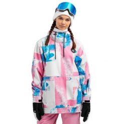 Kurtka snowboardowa damska W1-W Holi. Czerwone kurtki sportowe damskie SIROKO, s, bez wzorów, z softshellu, bez ramiączek, bez kaptura, narciarskie. Za 844.00 zł.