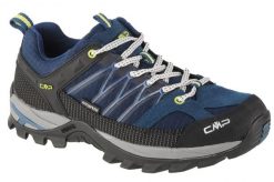 Buty trekkingowe męskie CMP Rigel Low. Brązowe trekkingi męskie CMP, na lato, z materiału, bez zapięcia. Za 399.99 zł.