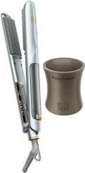 Prostownica SkinVibe SkinVibe Astra SteamPlasma Silver + SkinVibe PonyGadget - Guma do włosów, brązowa, XL (SV-006BR). Brązowe prostownice SkinVibe. Za 648.00 zł.