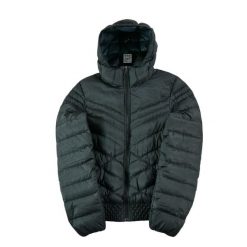 Second life - Kurtka puchowa dla kobiet - Stan bardzo dobry. Czarne kurtki sportowe damskie Nike, bez wzorów, z puchu, bez ramiączek, bez kaptura, trekkingowe. Za 169.16 zł.