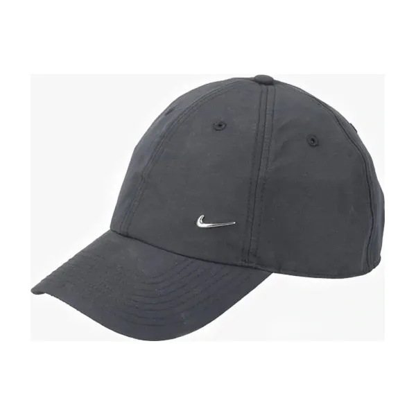 Nike Czapka Emea Metal Swoosh Cap , czarny, rozmiar ONE SIZE. Czarne czapki damskie Nike, bez wzorów, z bawełny, sportowe. Za 59.99 zł.