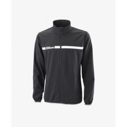 Bluza tenisowa męska Wilson Team II Woven Jacket. Białe bluzy męskie Wilson, l, bez wzorów, z tkaniny, sportowe, bez ramiączek, bez kaptura. Za 259.00 zł.