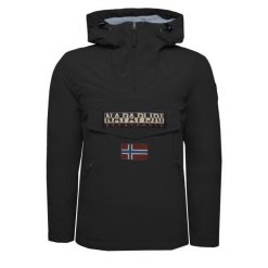 Kurtka wodoodporna z 2 kieszeniami Napapijri Rainforest. Czarne kurtki sportowe męskie Napapijri, na zimę, m, bez wzorów, bez kaptura, narciarskie. W wyprzedaży za 753.85 zł.