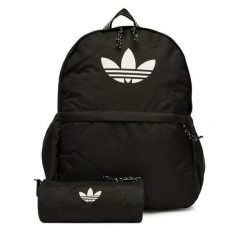 Plecak adidas. Czarne plecaki męskie Adidas, bez wzorów, sportowe. Za 149.99 zł.