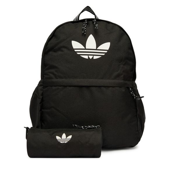Plecak adidas. Czarne plecaki męskie Adidas, bez wzorów, sportowe. Za 125.99 zł.