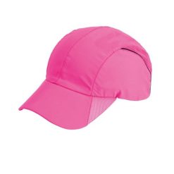 Czapka Sportowa Impact. Czerwone czapki damskie SPIRO, bez wzorów, z materiału, sportowe. Za 36.99 zł.