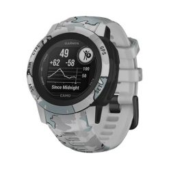 Zegarek sportowy Garmin Instinct 2S Camo Edition Mist Camo Szary (010-02563-03). Szare zegarki sportowe Garmin, bez wzorów. Za 984.49 zł.