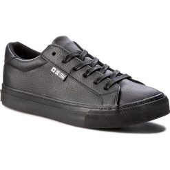 Tenisówki BIG STAR - Y274129 Black. Czarne trampki i tenisówki damskie BIG STAR, bez wzorów, z gumy, bez zapięcia. W wyprzedaży za 59.00 zł.