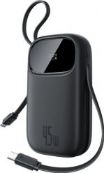Baseus EnerFill FC31 QPow3 20000 mAh 45W czarny. Czarne powerbanki . Za 129.90 zł.