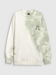 4F Bluza dresowa loose bez kaptura damska - zielona L. Zielone bluzy damskie 4F, l, bez wzorów, z bawełny, bez ramiączek, bez kaptura. Za 199.99 zł.