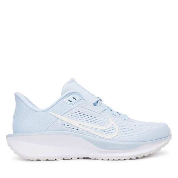 Buty do biegania Nike. Niebieskie obuwie sportowe damskie Nike, bez wzorów, bez zapięcia, do biegania. Za 299.99 zł.