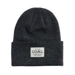 Czapka zimowa COAL UNIFORM charcoal. Szare czapki damskie COAL, na zimę, bez wzorów. Za 39.00 zł.