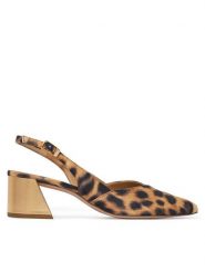 HÖGL Czółenka 1-104617 Brązowy. Brązowe czółenka damskie HÖGL, bez wzorów, ze skóry, bez obcasa, bez zapięcia. Za 749.99 zł.