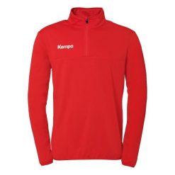 Bluza treningowa z zamkiem błyskawicznym 1/4 Kempa. Białe bluzy męskie Kempa, bez wzorów, eleganckie, bez ramiączek, bez kaptura. Za 194.00 zł.
