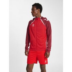 Bluza dresowa zapinana na zamek błyskawiczny Hummel Lead 2.0. Brązowe bluzy damskie Hummel, bez wzorów, z dresówki, sportowe, bez ramiączek, bez kaptura. Za 217.50 zł.