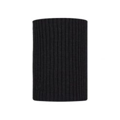 Komin zimowy z wełny merino Buff Merino Wool. Czarne szaliki męskie Buff, bez wzorów, z wełny. Za 239.90 zł.