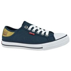 Trampki Damskie Stan Buck. Niebieskie trampki i tenisówki damskie Levi's®, bez wzorów, z gumy, bez zapięcia. Za 159.10 zł.