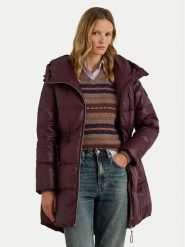 LAUREN RALPH LAUREN Płaszcz zimowy 297P04101002 Bordowy Regular Fit. Czerwone płaszcze damskie Lauren Ralph Lauren, na zimę, xl, bez wzorów, z syntetyku, bez kołnierzyka, bez kaptura. Za 1,499.00 zł.