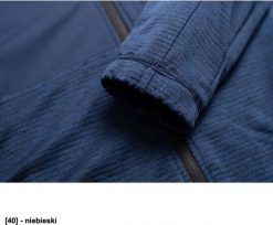 CERVA Sweter męski CERVA STIRLING STRETCH, lekki z suwakiem, kieszeń napiersiowa, odblaskowe elementy, warstwa pośrednia - niebieski XL. Niebieskie swetry męskie CERVA, m, bez wzorów, bez kołnierzyka, bez ramiączek. Za 109.99 zł.