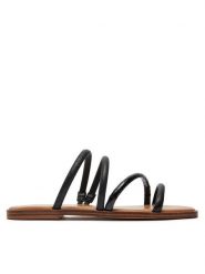 Aldo Klapki Stila 13734352 Czarny. Czarne klapki damskie Aldo, bez wzorów, ze skóry, bez obcasa, bez zapięcia. Za 179.99 zł.