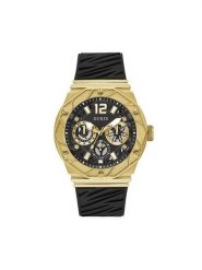 Guess Zegarek Indy GW0634G2 Czarny. Czarne, analogowe zegarki męskie Guess, z aplikacjami. Za 629.99 zł.