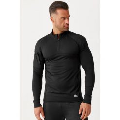 Bluza fitness męska Rough Radical North Zip szybkoschnąca. Czarne bluzy męskie ROUGH RADICAL, m, bez wzorów, sportowe, bez ramiączek, bez kaptura. W wyprzedaży za 95.94 zł.